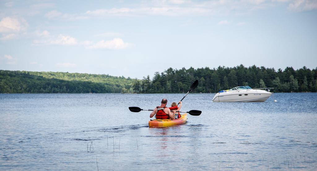 West Ellsworth Patten Pond Camping Resort Apartment 2 المظهر الخارجي الصورة