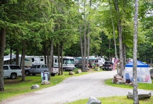 West Ellsworth Patten Pond Camping Resort Apartment 2 المظهر الخارجي الصورة