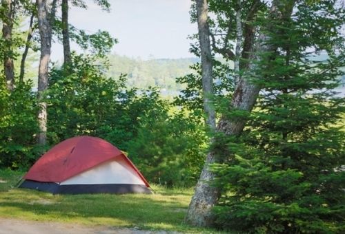West Ellsworth Patten Pond Camping Resort Apartment 2 المظهر الخارجي الصورة